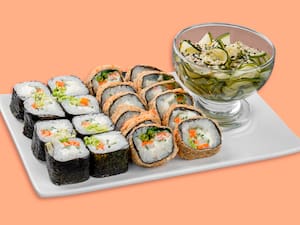 Combo 10 - 14 peças +1 sunomono