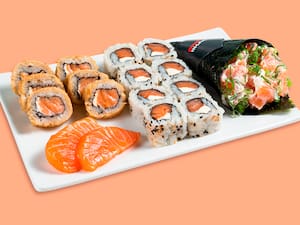 Combo 5 - 16 peças + 1 Temaki