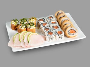 Combo 1 - sashimi de peixe branco - 24 peças